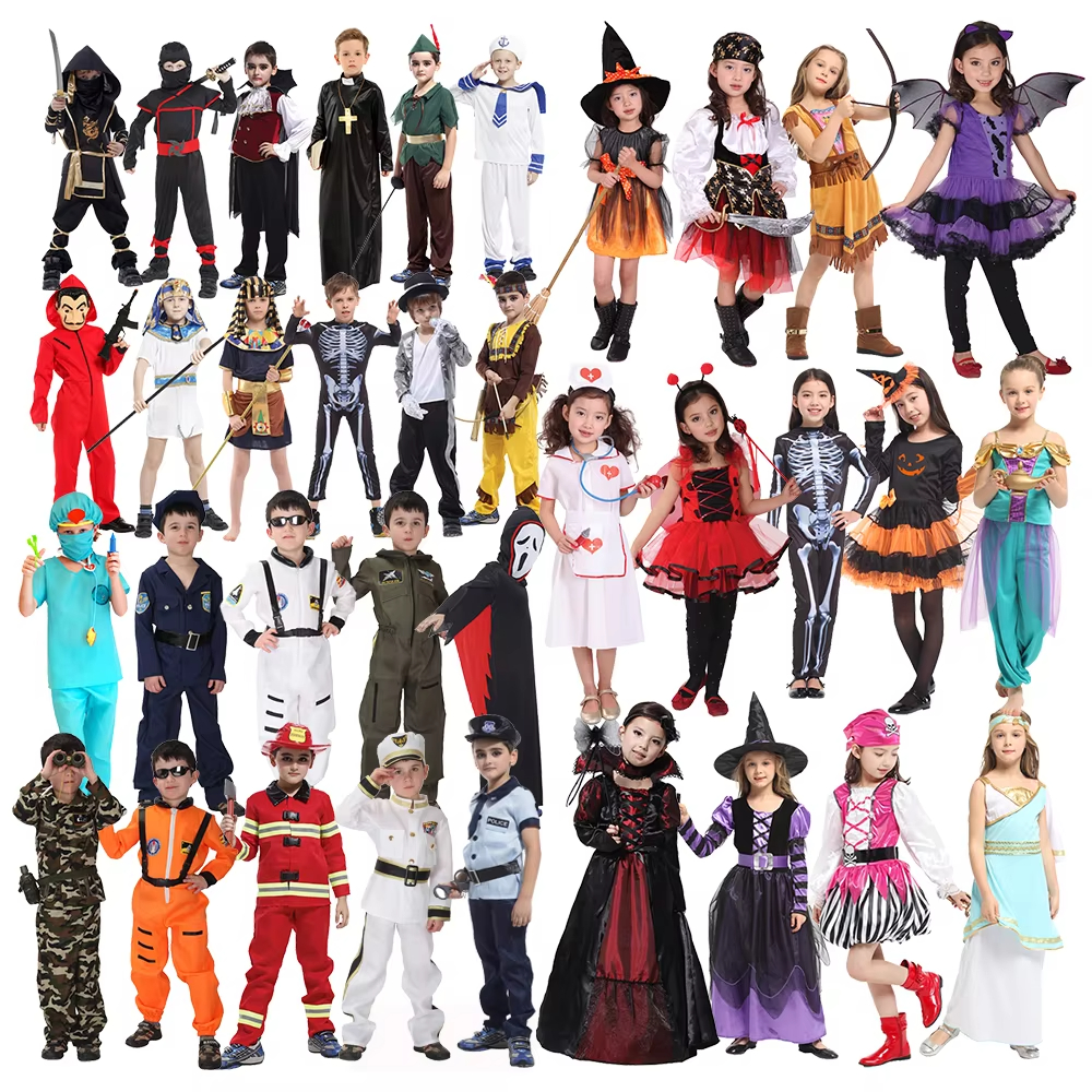 Halloween Dress Up kostüüm lastele – Cosplay pidu riided